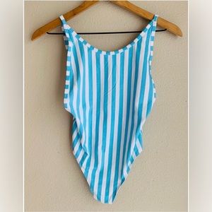 Aritzia striped bodysuit